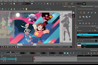 create custom toon boom harmony rigs 2d character rig animation in toon boom