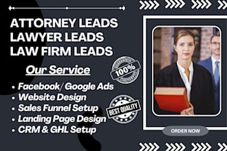 generate attorney leads lawyer leads immigration leads personal injury leads