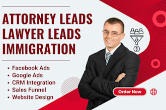 generate attorney leads lawyer leads immigration leads personal injury leads