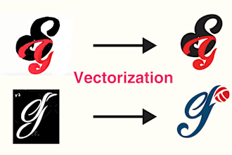 redesign, vectorize, and fix your logo