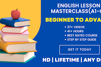give english language speaking masterclass 40 plus hours course