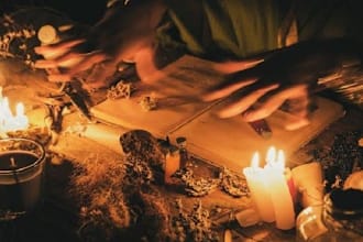cast a custom spell to remove bad luck, bad energies and curse on you