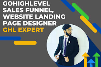 be your gohighlevel sales funnel, website landing page ghl expert