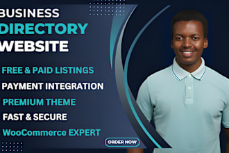 build responsive business directory website with brilliant directory, listingpro