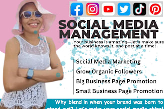 be your social media marketing manager, content creator and find tts influencers