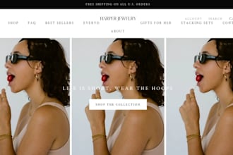 build shopify website design, shopify store design website redesign, shopify cro