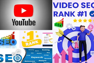 be the best youtube video SEO expert and channel manager
