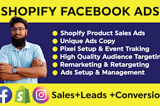 setup shopify facebook  ads campaign for best ROI