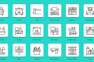 professional custom icon design for apps and websites