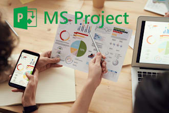 do planning on your projects with mircosoft project