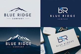 create minimalist and geometric logo for your business