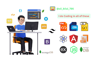 fix and develop, reactjs, angularjs, nodejs, mongodb, crud operation rest apis