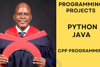 write urgent code, assignment, script in java python sql c cpp programming tasks