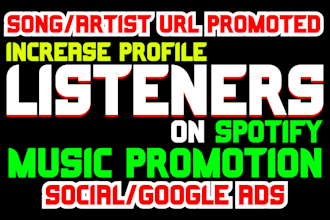promote your spotify music to genuine profile listeners