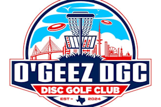 design a wonderful disc golf logo