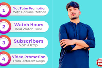 do organic youtube promotion for monetization