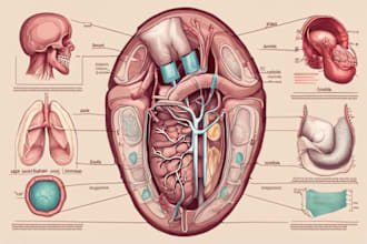 do medical, scientific and biology illustrations for you