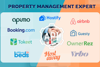 integrate guesty, hostaway, hostfully, smoobu or other pms on your website