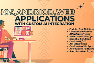 create desktop, android, and IOS apps integrated with ai