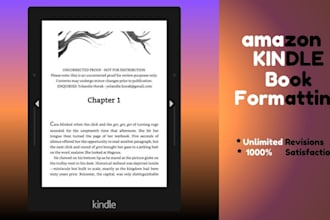 epub and kindle book formatting with accessibility features