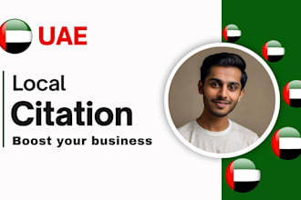 do 300 uae local citations directory submissions for local SEO