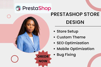 develop prestashop ecommerce store, customize your prestashop store