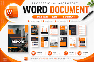 design and format your ms word document