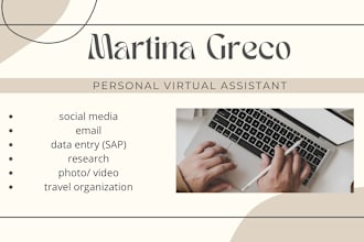 be your personal professional virtual assistant