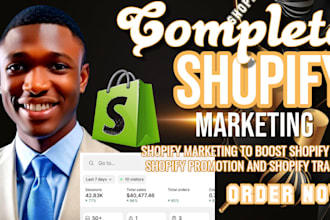 shopify marketing to boost shopify sales, shopify promotion and shopify traffic