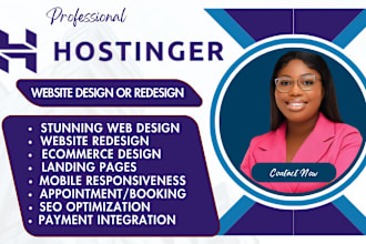 hostinger website design hostinger website redesign hostinger wordpress godaddy