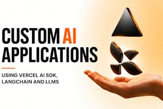 build ai applications using vercel ai sdk langchain llms