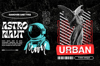 create exclusive urban logo for your streetwear brand