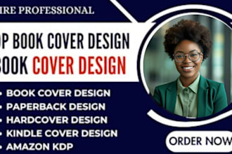 do amazon book cover design, ebook, paperback, kdp, kindle cover