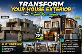 transform your house exterior with virtual renovation