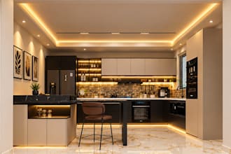 3d interior design and rendering