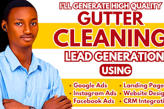 gutter cleaning leads gutter cleaning facebook ads cleaning google ads video ads