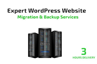 migrate and backup your wordpress