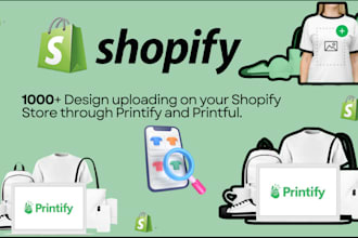 upload thousands of design to your shopify store