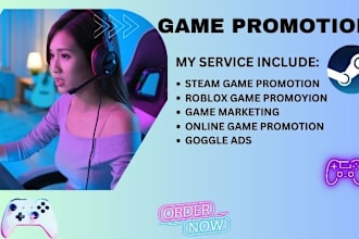 do organic fortnite map promotion, steam game, roblox game promotion