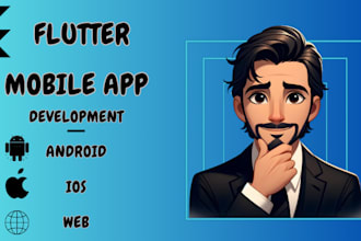 do mobile app development with flutter, flutterflow, frontend, backend