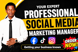 be your social media marketing manager and content creator for book promotion