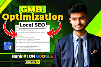 optimize google my business page for local SEO and gmb maps ranking