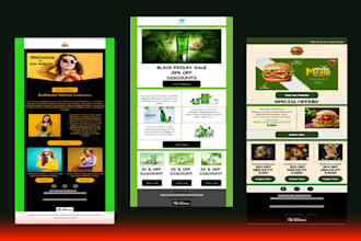 do mailchimp editable email template design