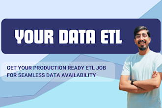 develop a production ready etl job for you