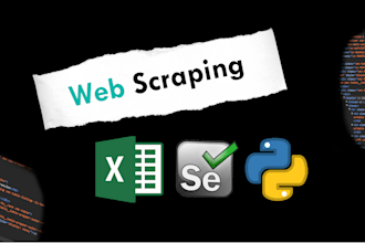 do python scraping and automation script