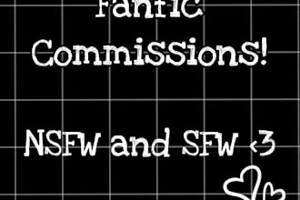 write you fanfiction commissions