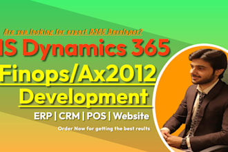 do ms dynamics 365 finops ax2012 development, configuration, customization