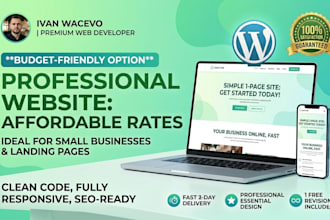 budget friendly website development