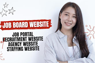 job board website, recruitment, healthcare staffing agency website, job portal