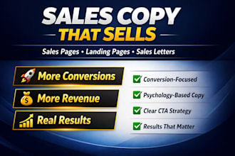 write sales copy for your business